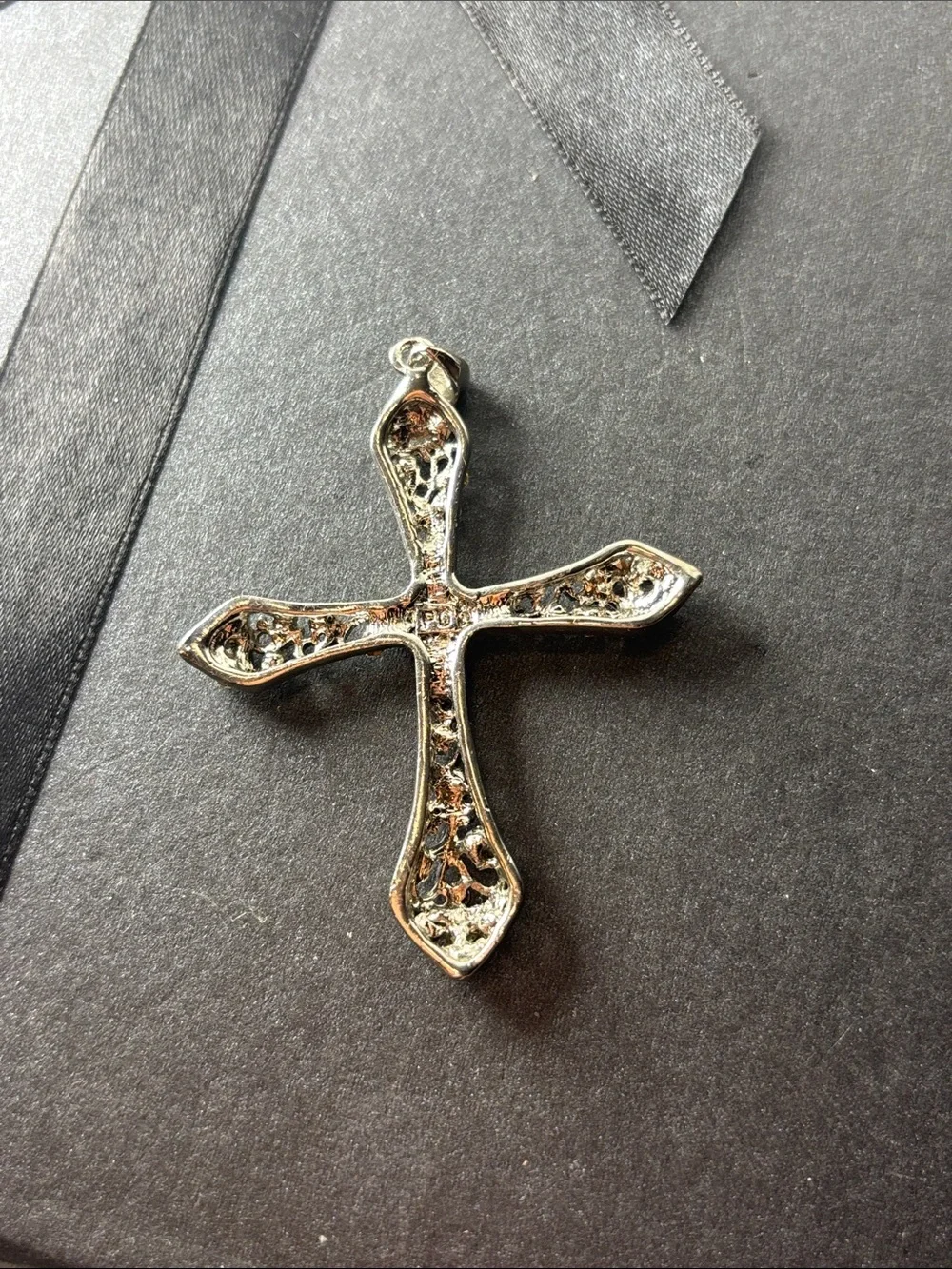 Premier Designs Angelina Multicolor Crystal Cross Pendant Necklace - Women Jewel